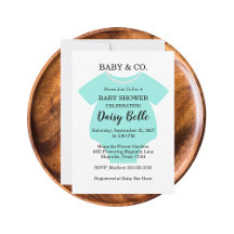 Teal Elegant Baby Shower Collection