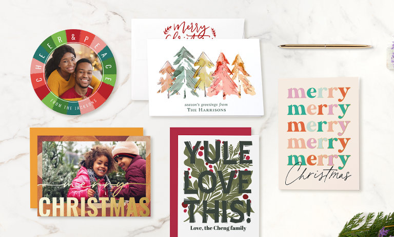 Personalised Christmas Cards