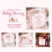 A Merry Little Winter Christmas Baby Shower 