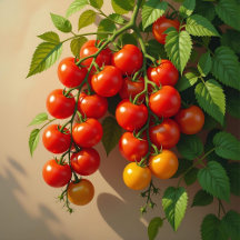 Tomato Plant Gardening Themed Summer Vibes