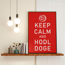 Keep Calm And Hodl Doge