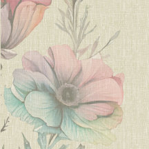 Woven Floral Watercolor Collection
