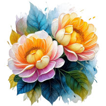 Fancy Watercolor Floral