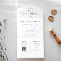 MARIAH | Modern Minimal Wedding Collection