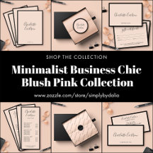 Minimalist Business Chic Blush Pink Collection