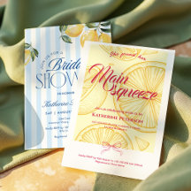 Citrus Theme Bridal Shower