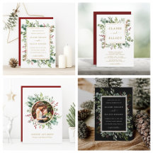 Botanical Christmas | Holiday Wedding Collection