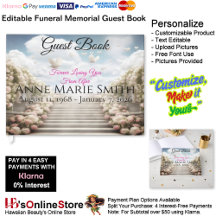 Guest Book Funeral & Memorial 