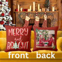 Merry and Bright Christmas Holiday Decor