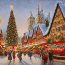 German Style Christmas Market