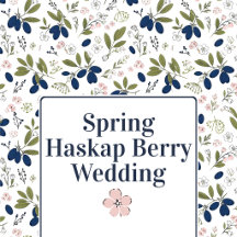 Spring Haskap Berry Wedding