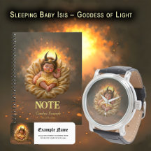 Sleeping Baby Isis – Goddess of Light