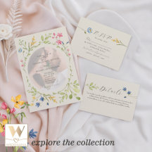 Wildflower Ivory Photo Wedding Suite