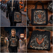 ROUTE 66 HALLOWEEN BIKER 
