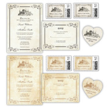 Fairytale Castle Wedding Invitations