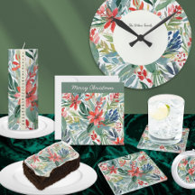 Red Poinsettia Flowers