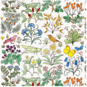 Voysey Apothecary's Garden Art Tile Trivet | Zazzle.co.uk