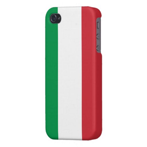 Italian Flag iPhone Case iPhone 4 Cases
