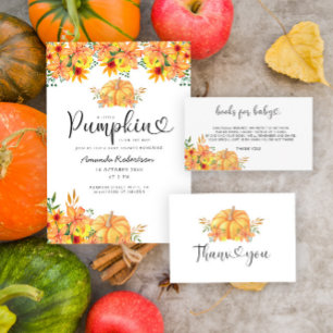 Fall pumpkin Baby Trivia   Baby Shower Game