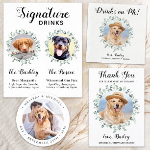 My Humans Are Getting Married Eucalyptus Pet Dog S Save The Date