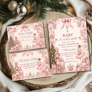 Enchanted Ballerina Baby Shower Invitation