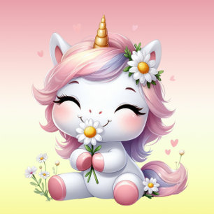 Unicorns and Daisies, Cute Address