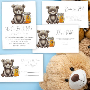 Teddy bear how many candies are in the jar enclosure card