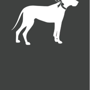 Great Dane Dog Baby Shower Gender Neutral Invitation