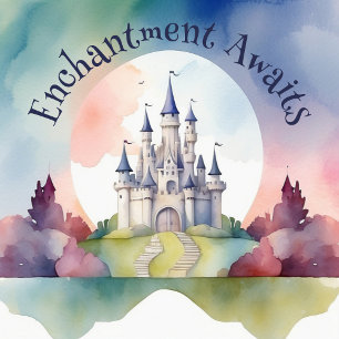 Fairy Tale Castle Party Paper Cups