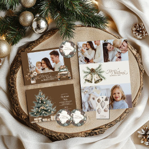 Cosy Festive Rustic Christmas Invitation