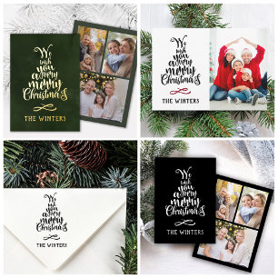 Letter Christmas Tree Holiday  Self-inking Stamp