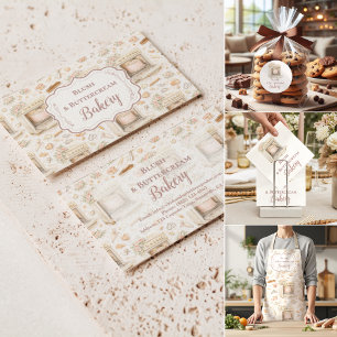 Luxury Vintage Patisserie Bakery Business Window Cling