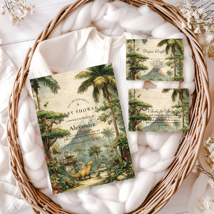 Safari Dino Baby Shower Napkin