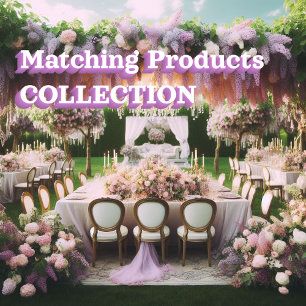 50th wedding anniversary Lilac Vineyard   Photo Invitation