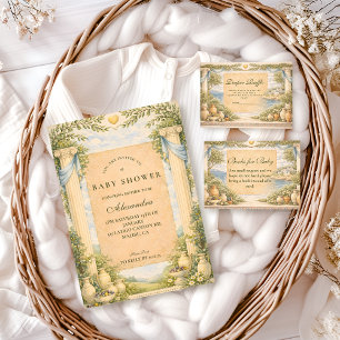 Olive Garden Greek Baby Shower Invitation