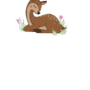 Deer Fawn Baby Shower Woodland Animals Invitation