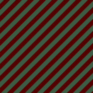 Christmas Stripes Magnet