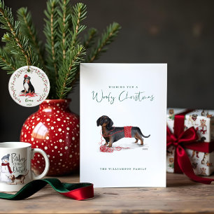 Merry Little Christmas Naughty Yorkshire Terrier Coffee Mug