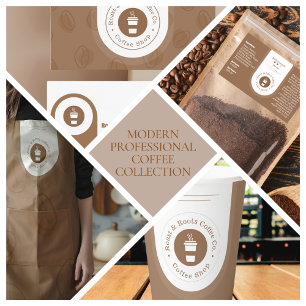 Modern Professional Coffee Label