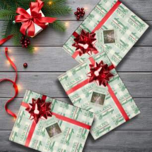 Season's Greetings Gingham Christmas Gift Tags
