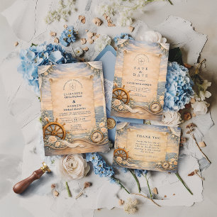 Destination Cruise Wedding Save The Date