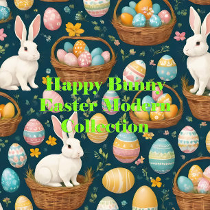 Popular Bunny Happy Easter Collection Latte Mug