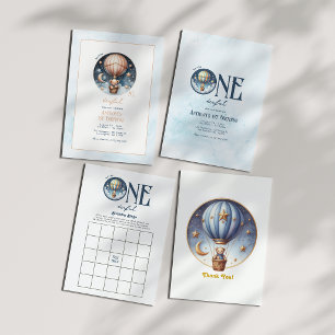 Isn’t He ONEderful Vellum First Birthday Party Invitations