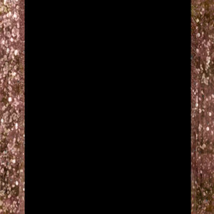 Elegant Rose Gold Glitter Wedding Invitation