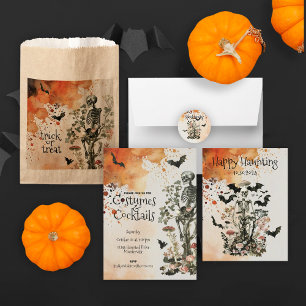 Halloween Spooky Garden Costume & Cocktails Black