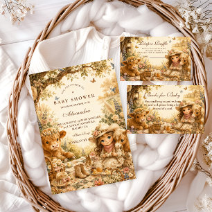 Rustic Girl Western Boho Baby Shower Napkin