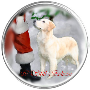 Golden Retriever Christmas Gifts Holiday Card