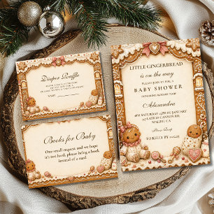 Little Gingerbread Man Baby Shower Napkin