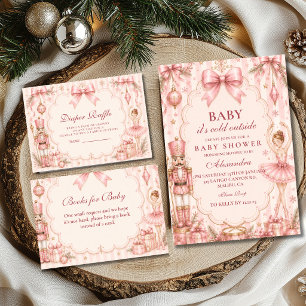 Whimsical Nutcracker Books for Baby Enclosure Card