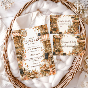 Harvest Pumpkin Spice Diaper Raffle Enclosure Card